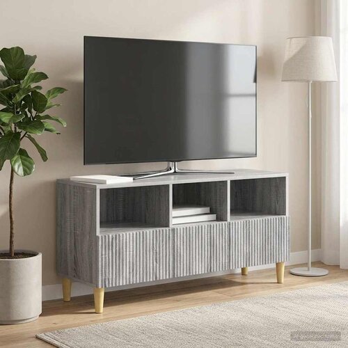  ormar 102 x 34,5 x 50 cm Siva sonoma Konstruirano drvo Slike