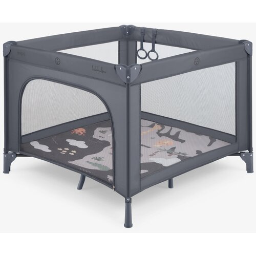 Kikka Boo Prenosiva ogradica Enjoy premium Africa Grey Slike