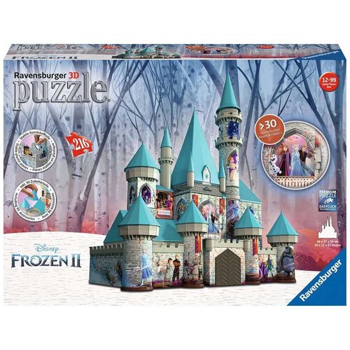 Ravensburger 216 kosov 3D sestavljanka Grad Arendelle Snežna kraljica 2, Ve?barvno, (21552507) Cene