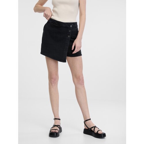 Orsay Black Women&amp;#039;s Denim Shorts - Women&amp;#039;s Slike