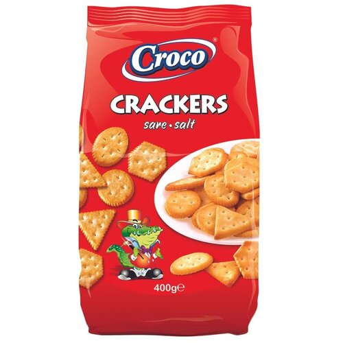 CROCO Krekeri slani 400g Cene
