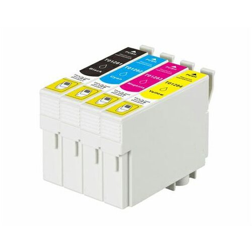 Eurotoner Tinta Zamjenska za Epson T1282 SX125 - SX130 - SX420W Plava Slike