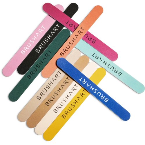 BrushArt Accessories Nail file set set pilic odtenek Mix 3 kos Slike