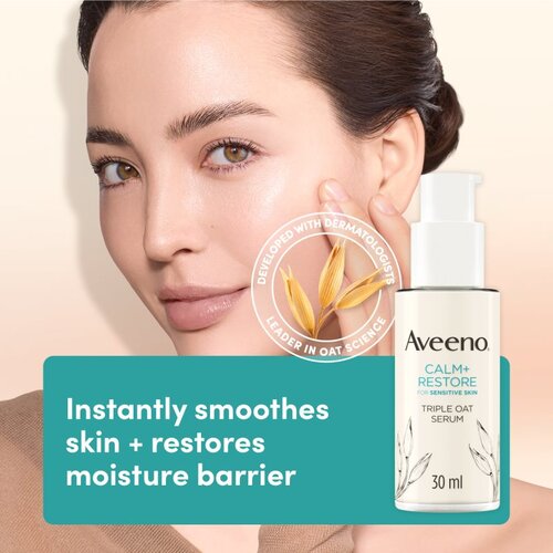 Aveeno Calm + Restore serum za obraz 30 ml Slike