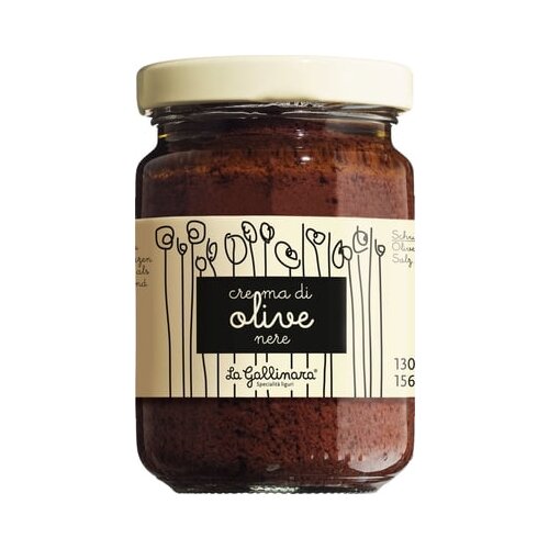 La Gallinara Olivna krema iz črnih oliv - 130 g Cene