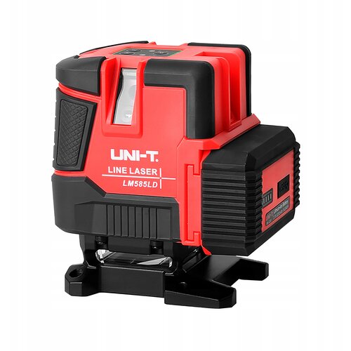  Vrtljivi aku. 5200mAh 360 zeleni linijski laserski nivelir stativ + kovček Slike