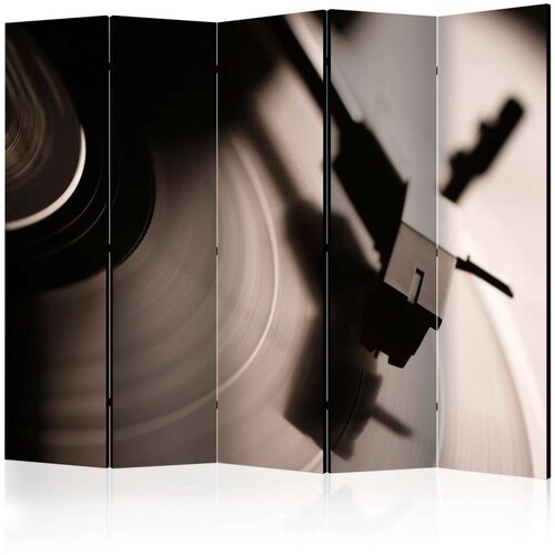  Paravan u 5 dijelova - Gramophone and vinyl record II [Room Dividers] 225x172 Slike