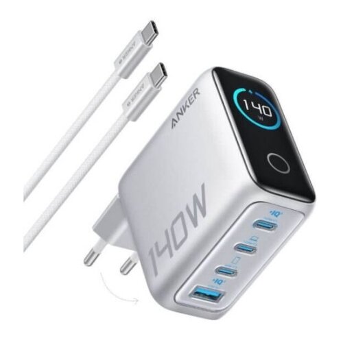 Anker Charger 140W Usb-C Silv Slike