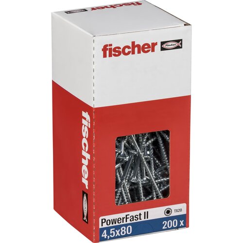 Fischer PowerFast II 4,5x80 SK TX TG blvz 200 Slike
