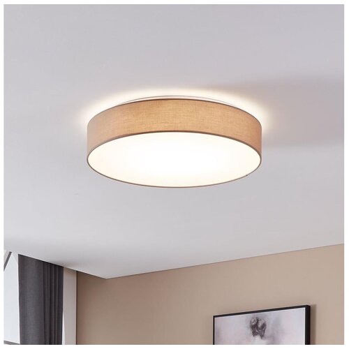 Eglo Romao 3 plafonjera/1, led, 40w, prečnik 570, sa daljinskim, dimabilna, sivo/bela Slike