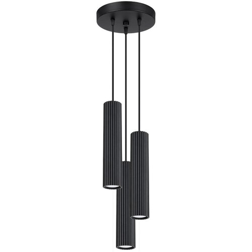 Nice Lamps Črna viseča svetilka &amp;oslash; 19,5 cm Gleam &amp;ndash; Slike