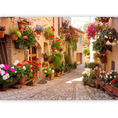  Foto tapeta - The Alley in Spello (Italy) 300x210 Vodootporna Slike