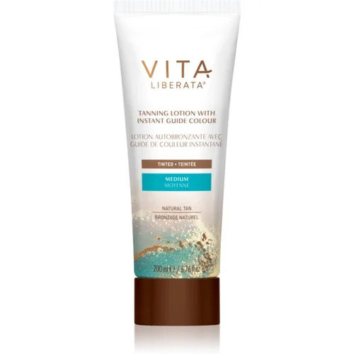 Vita Liberata Tinted Tanning Lotion mlijeko za tijelo za samotamnjenje nijansa Medium 200 ml