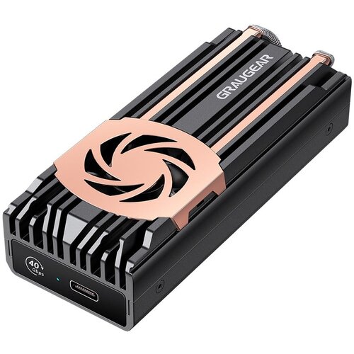 GRAUGEAR G-M2U4-40G-F storage drive enclosure SSD enclosure Black M.2 Cene