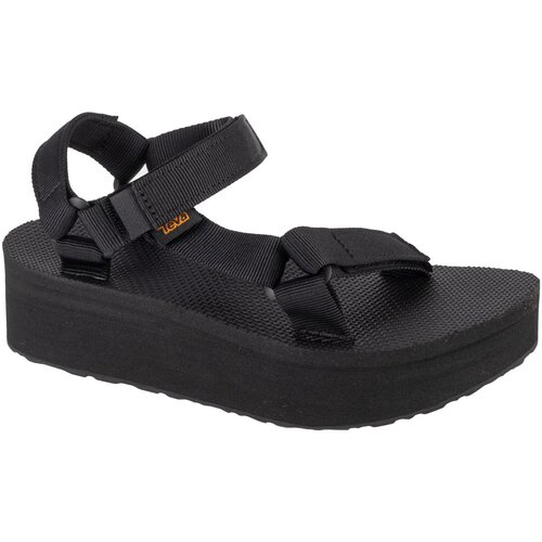 Teva &amp;Scaron;portni sandali W Flatform Universal Sandals Črna Slike