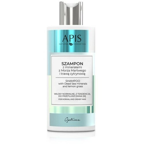 Apis Natural Cosmetics Šampon za Masnu Kosu sa Mineralima I Limunskom Travom || Kozmo Cene