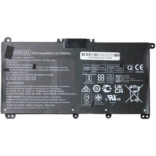 Baterija za laptop hp hp pavilion 15-EG HW03XL HQ2200 Cene