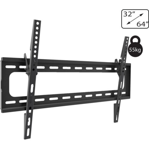Amiko Nosač zidni za TV prijemnik 32&rdquo; &ndash; 64&rdquo;, 55 kg, 2D &ndash; Wallmaster 32-64 Tilt Cijene