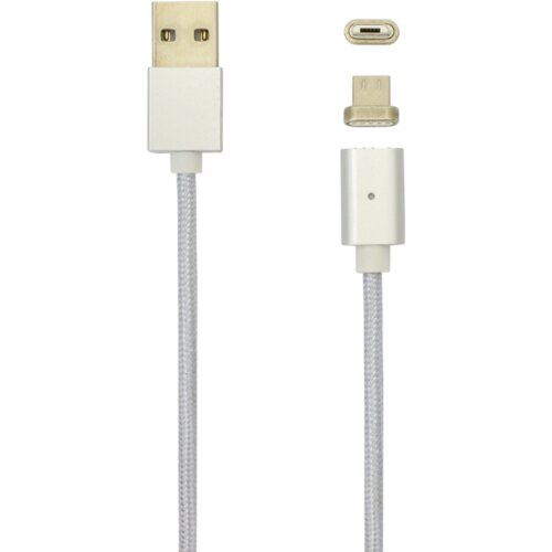 S Box KABEL MAGNETNI USB A Mu&amp;scaron;ki -&amp;gt; Micro USB Mu&amp;scaron;ki 1 m VREĆICA, (08-magnetic-musb-polybag) Slike