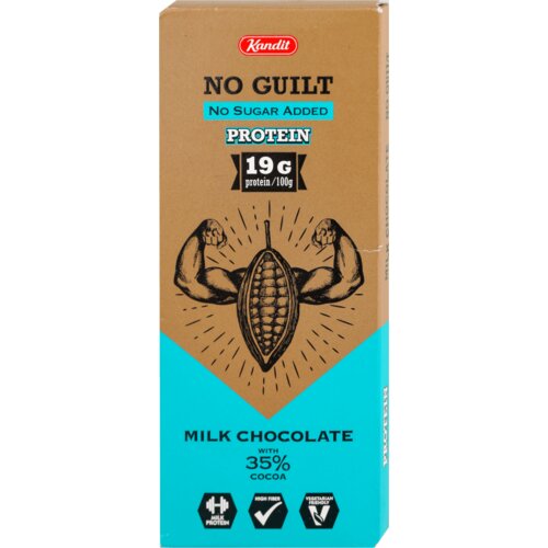Kandit Čokolada No guilt milk protein 80g Cene