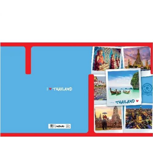 NEBULO gumena mapa A4 tajland Slike