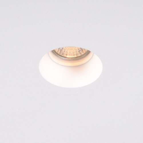 QAZQA Smart Inbouwspot wit 13 cm rond incl. Wifi GU10 50mm - Gypsy Cene