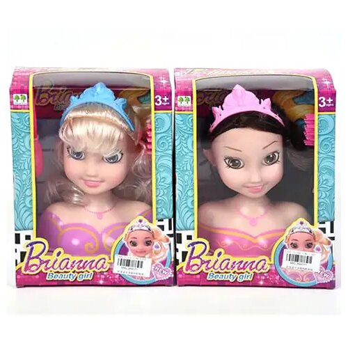 Magic Toys Brianna Frizerska glava lutke Komplet v dveh različicah Cene