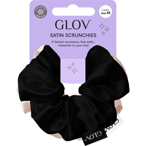 Glov Scrunchies 2 Pack M - Champagne/Black Cene