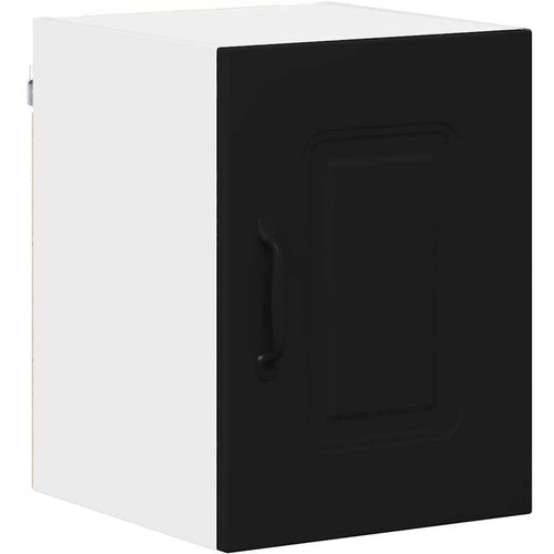 VidaXL zidni kuhinjski ormarić crna 30 x 31 x 40 cm konstruirano drvo Slike
