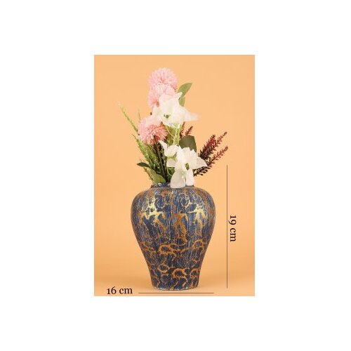 WALLXPERT decorative pot multicolor keramička vaza YL744 Slike