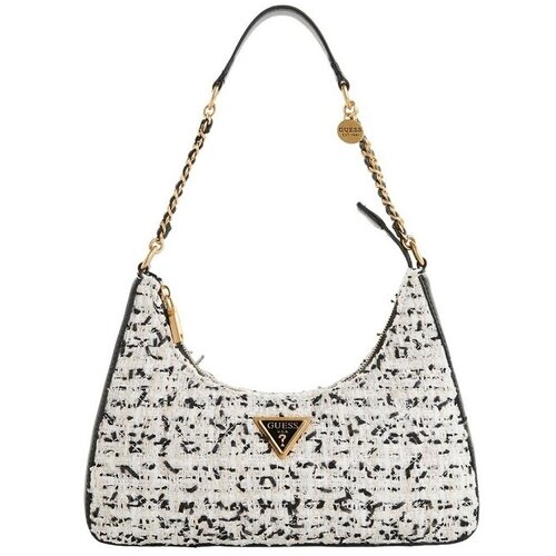 Guess Ročne torbice GIULLY TOP ZIP SHOULDER B Siva Slike