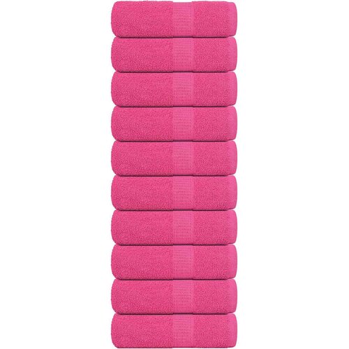  Ručnici za pranje ŽABA 10 kom. Roze 30x30 cm 360 g/m² Cene