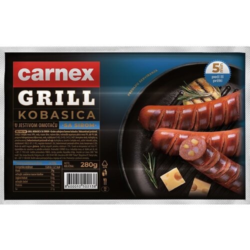 Carnex kobasica grill sa sirom 280g Cene