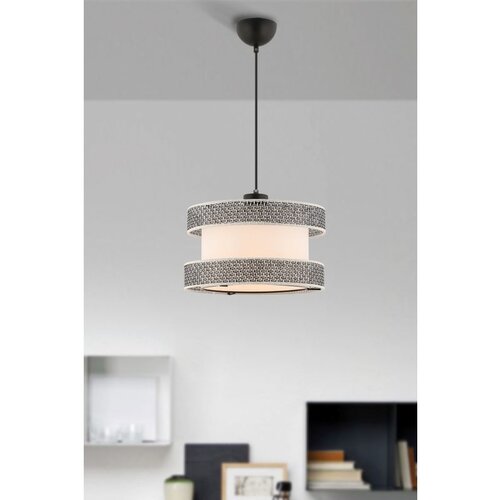 Opviq halo - grey, white greywhite chandelier Cene