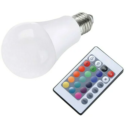  žarulja s izmjenjivom bojom svjetla CLA RGB (7,5 W, E27, RGB upravljanje bojom)