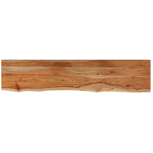 Maison Chic Stenska polica - Viseča Polica 90x20x2,5 cm pravokotna akacija naraven rob, (21793610) Slike
