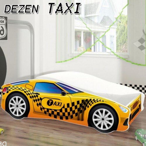  Dečiji krevet auto 160x80 cm dezen racer 64 Cene