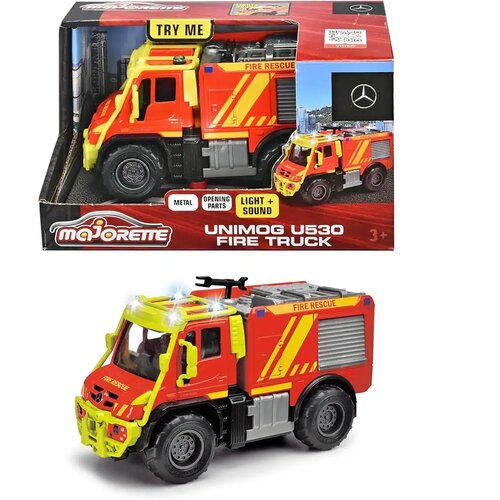 Simba Toys Majorette: Unimog U530 metalni vatrogasni kamion sa svjetlom i zvukom - Cijene