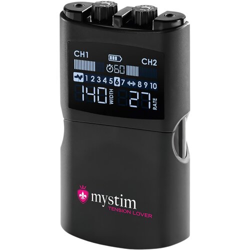 Mystim Tension Lover 2 - digitalni elektro set (črna) Slike