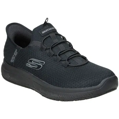 Skechers Šport DEPORTIVAS 200205EC-BBK CABALLERO NEGRO Črna