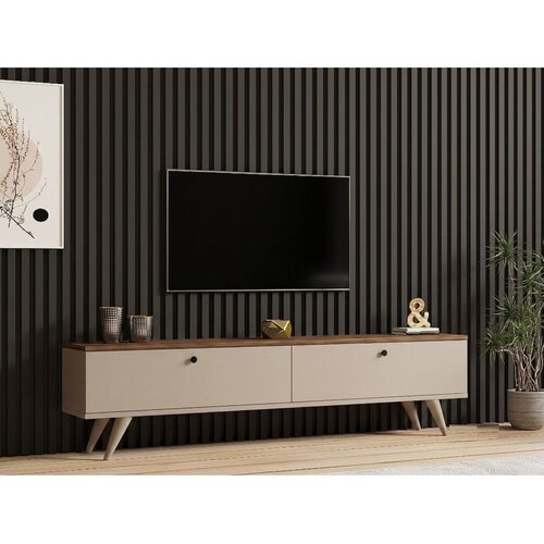 Hanah home TV komoda Paris, 160 cm, orah / ka&amp;scaron;mir Slike