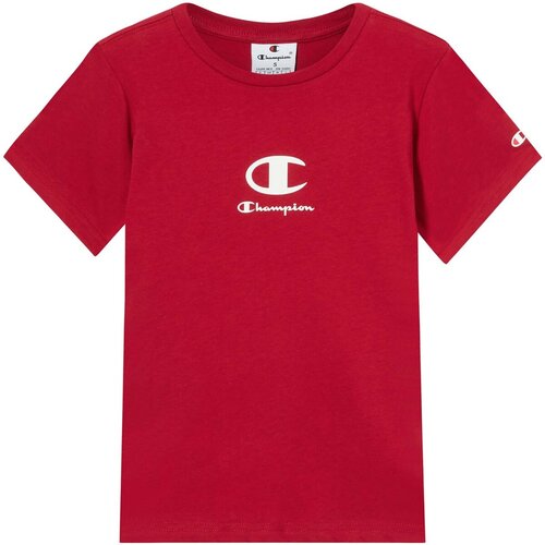 Champion Majice s kratkimi rokavi Crewneck T-Shirt Rdeča Slike