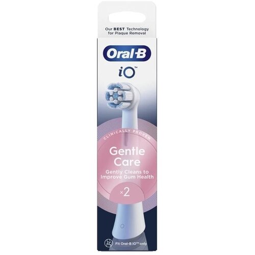Oral-b iO Gentle Care 4210201343646 glava četkice za zube 2 kom Bijelo Slike
