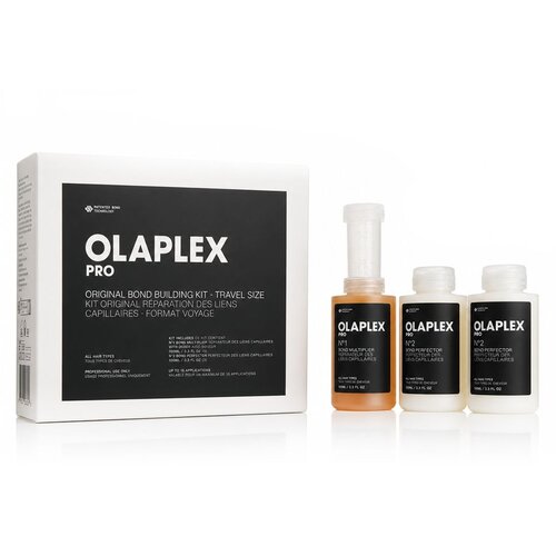 Olaplex Set Bond Building Kit Travel Size kura za kosu za kemijski tretiranu kosu 3 kom Slike