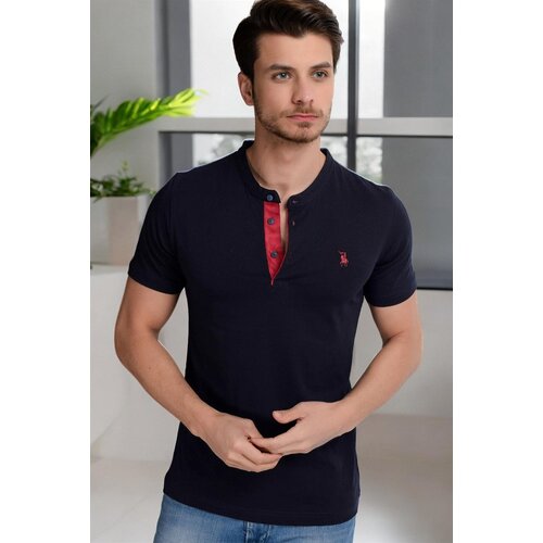 Dewberry T8560 T-SHIRT-DARK NAVY BLUE Slike