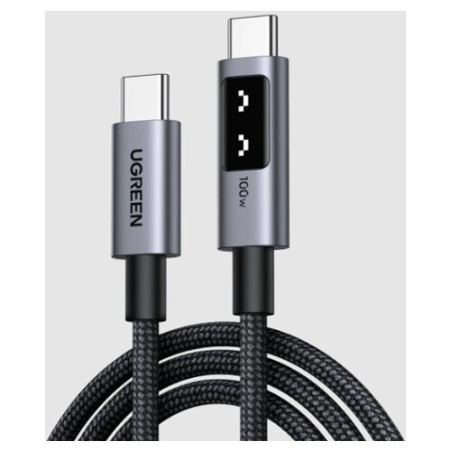 Ugreen l509 uno usb-c to usb-c pd fast charging cable 5a max 1m ( 093-0077 ) Slike