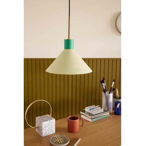 H&amp;uuml;bsch Bež viseča svetilka &amp;oslash; 35 cm Crayon &amp;ndash; Slike