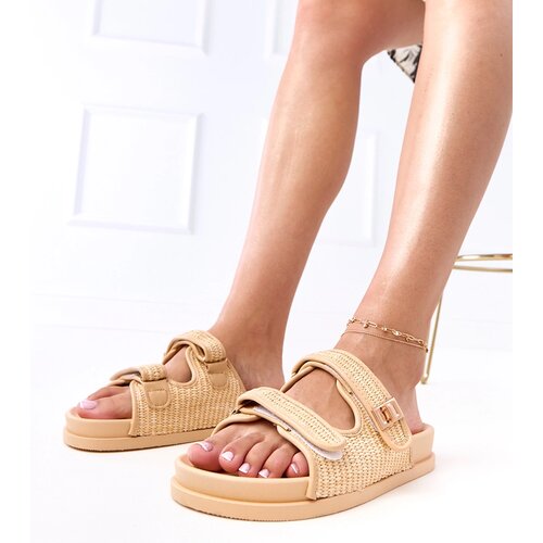  Brown Crochet Sandals with Adjustable Straps Kliris Cijene