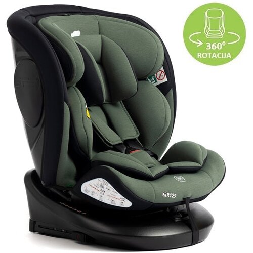 Baby Bear Origin BBO Auto Sedi&amp;scaron;te I-Size Cruser Plus (FR06) Isofix - Light Grey Slike