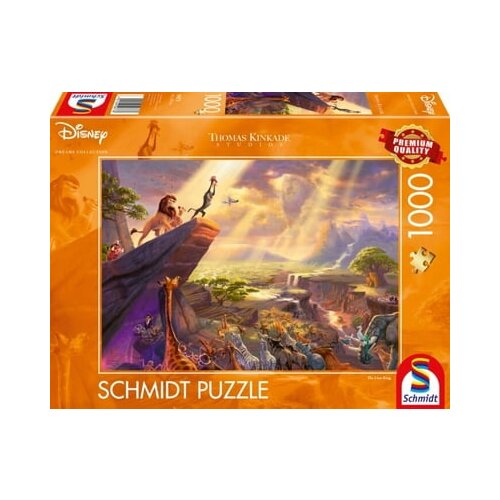 Schmidt Spiele Levji kralj - Thomas Kinkade, 1000 delov Slike